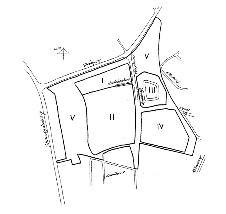 Delområder i Folboholm Delområder i Folboholm